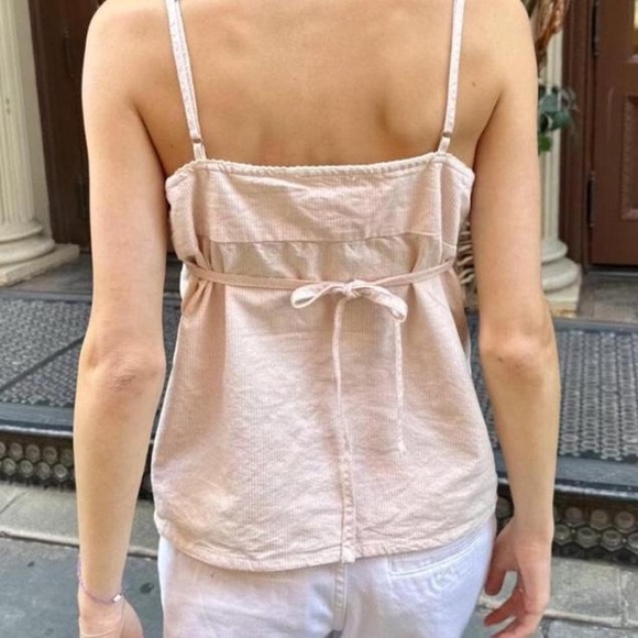 Brandy Melville pink babydoll top - Picture 3 of 6